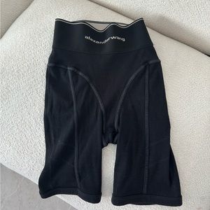 Black Alexander Wang Bike shorts